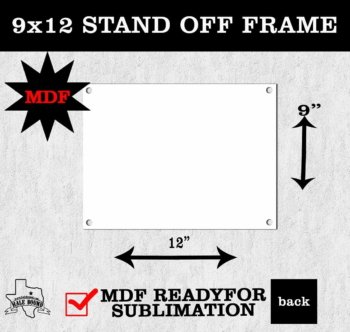 9X12 PHOTO FRAME STANDOFF