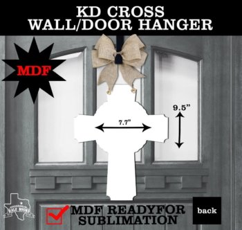 KD CROSS WALL HANGER 