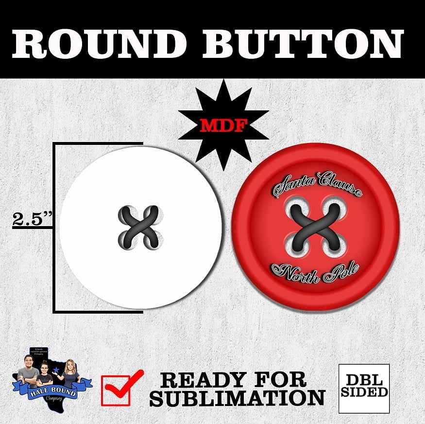 How To Sublimate on Buttons 