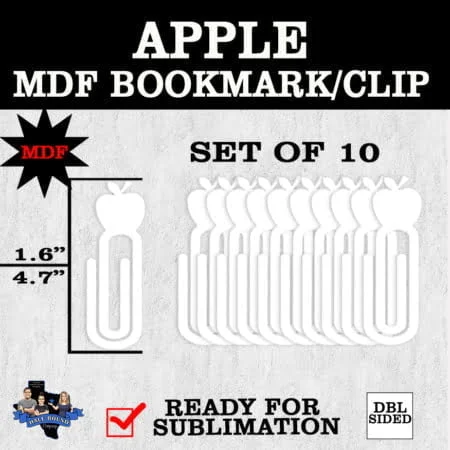 APPLE MDF BOOKMARK CLIP
