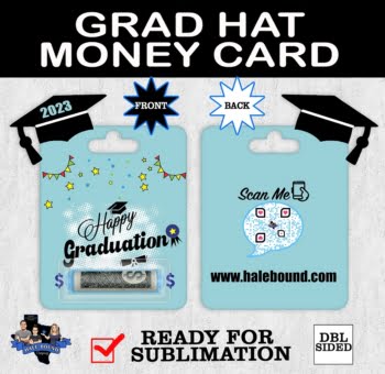 GRAD HAT MONEY CARD HOLDER