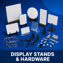 DISPLAY STANDS & HARDWARE