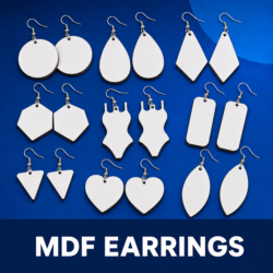 MDF EARRINGS