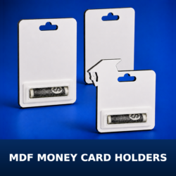 MDF MONEY CARD HOLDERS