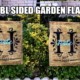 RTS DOUBLE SIDED GARDEN FLAG