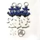 RTS MDF DBL SIDED ANCHOR KEY CHAINS
